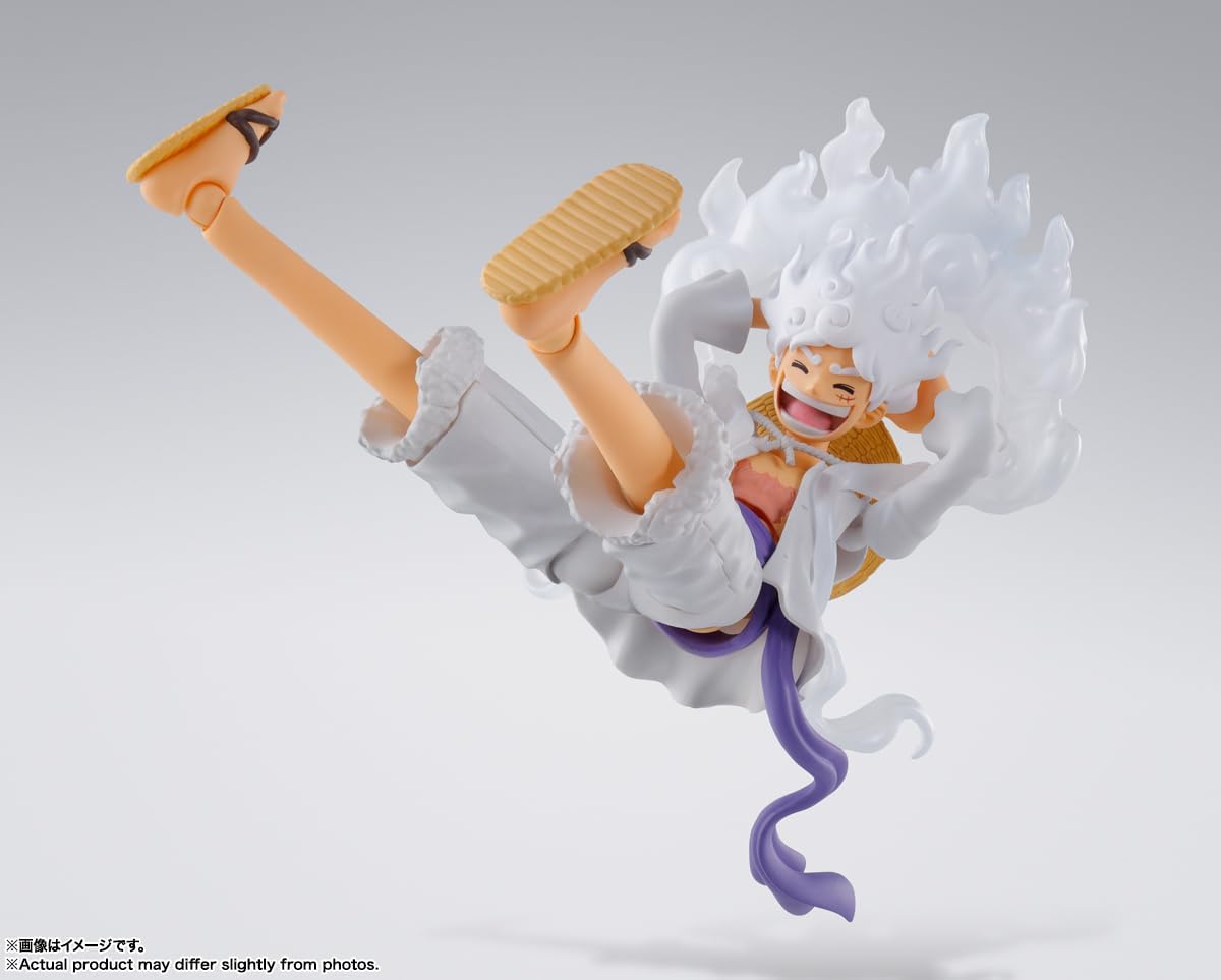 S.H.Figuarts ONE PIECE Monkey D. Luffy Gear 5 TAMASHII NATIONS Bandai