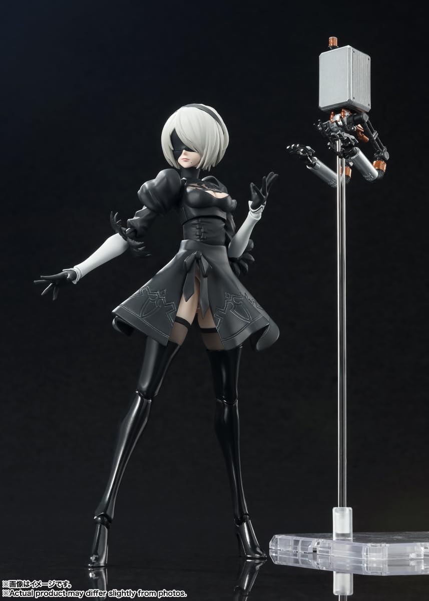 S.H.Figuarts 2B Figure Anime NieR:Automata Ver1.1a BANDAI