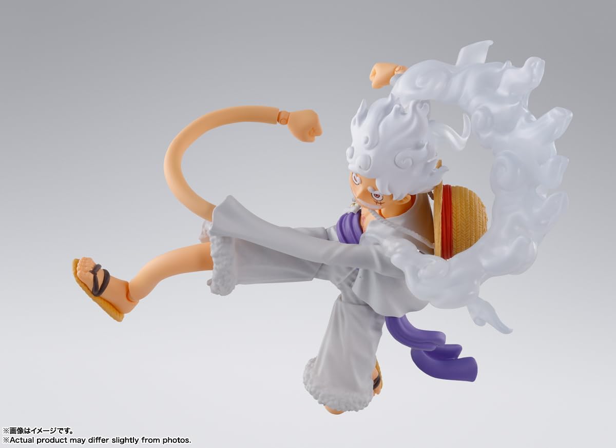 S.H.Figuarts ONE PIECE Monkey D. Luffy Gear 5 TAMASHII NATIONS Bandai