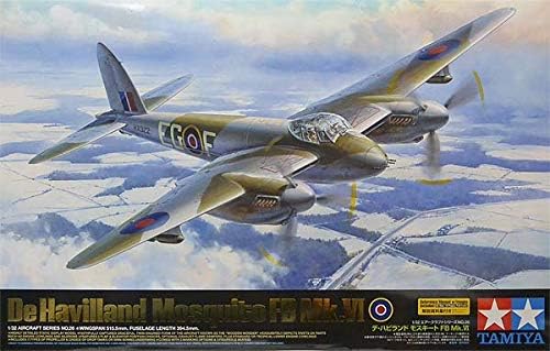 TAMIYA 1/32 WW II DeHaviland Mosquito FB MK. IV Twin Engine Fighter Bomber 60326