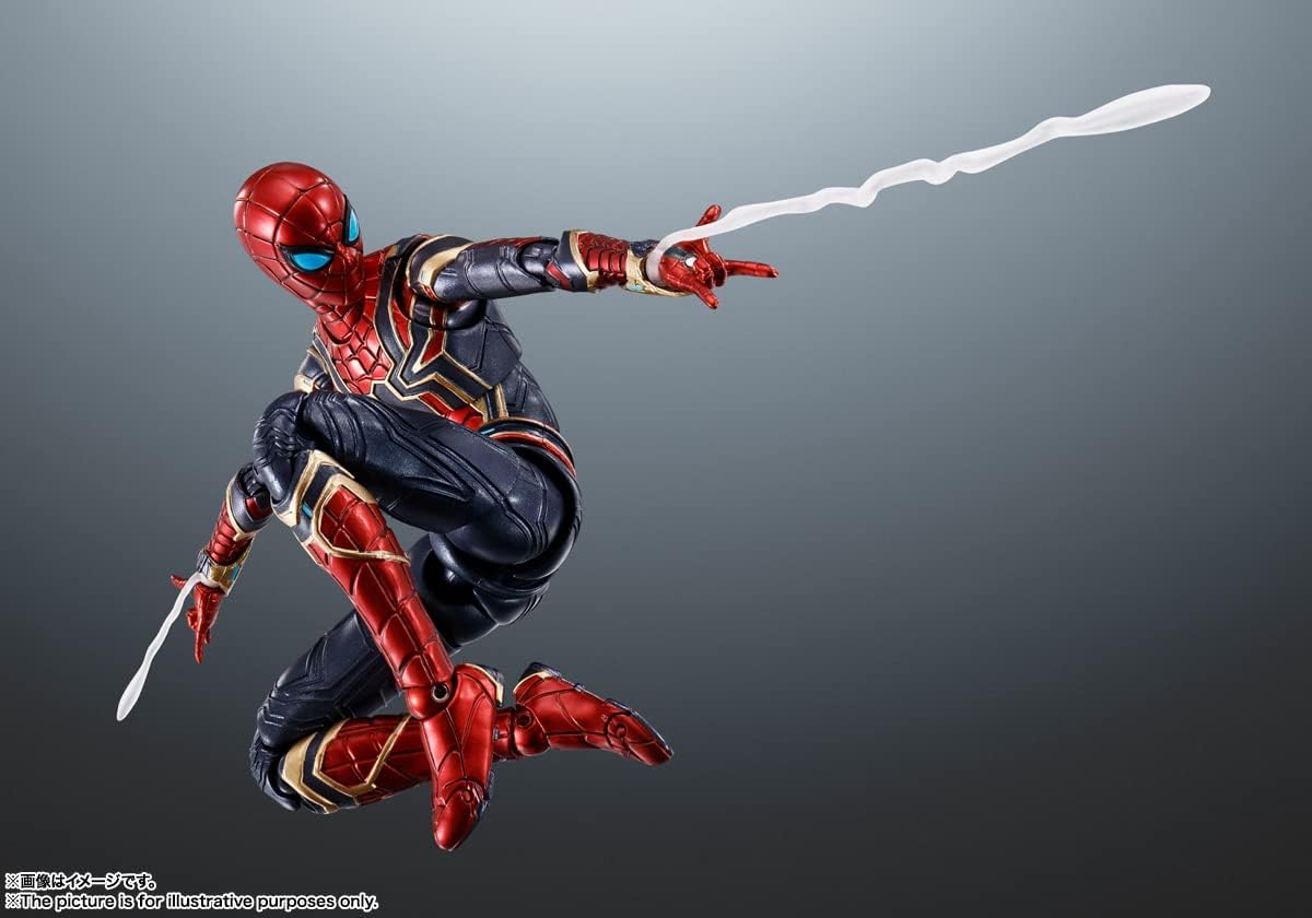 Bandai S.H.Figuarts Iron Spider Spider-Man No Way Home Reissue Figure from Japan