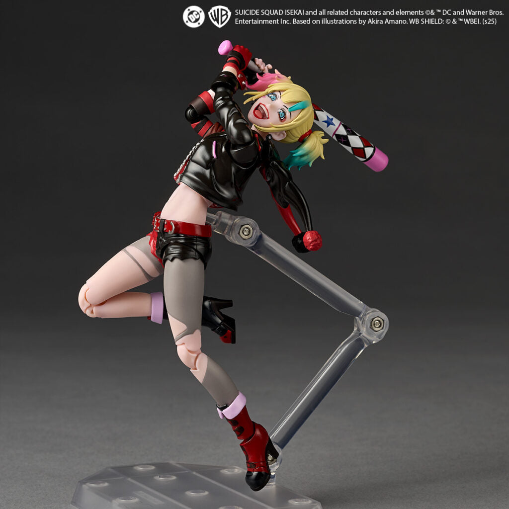 Revoltech Amazing Yamaguchi Harley Quinn Isekai Suicide Squad Ver. Action Figure Japan Pre-order (Release: Dec 2025)