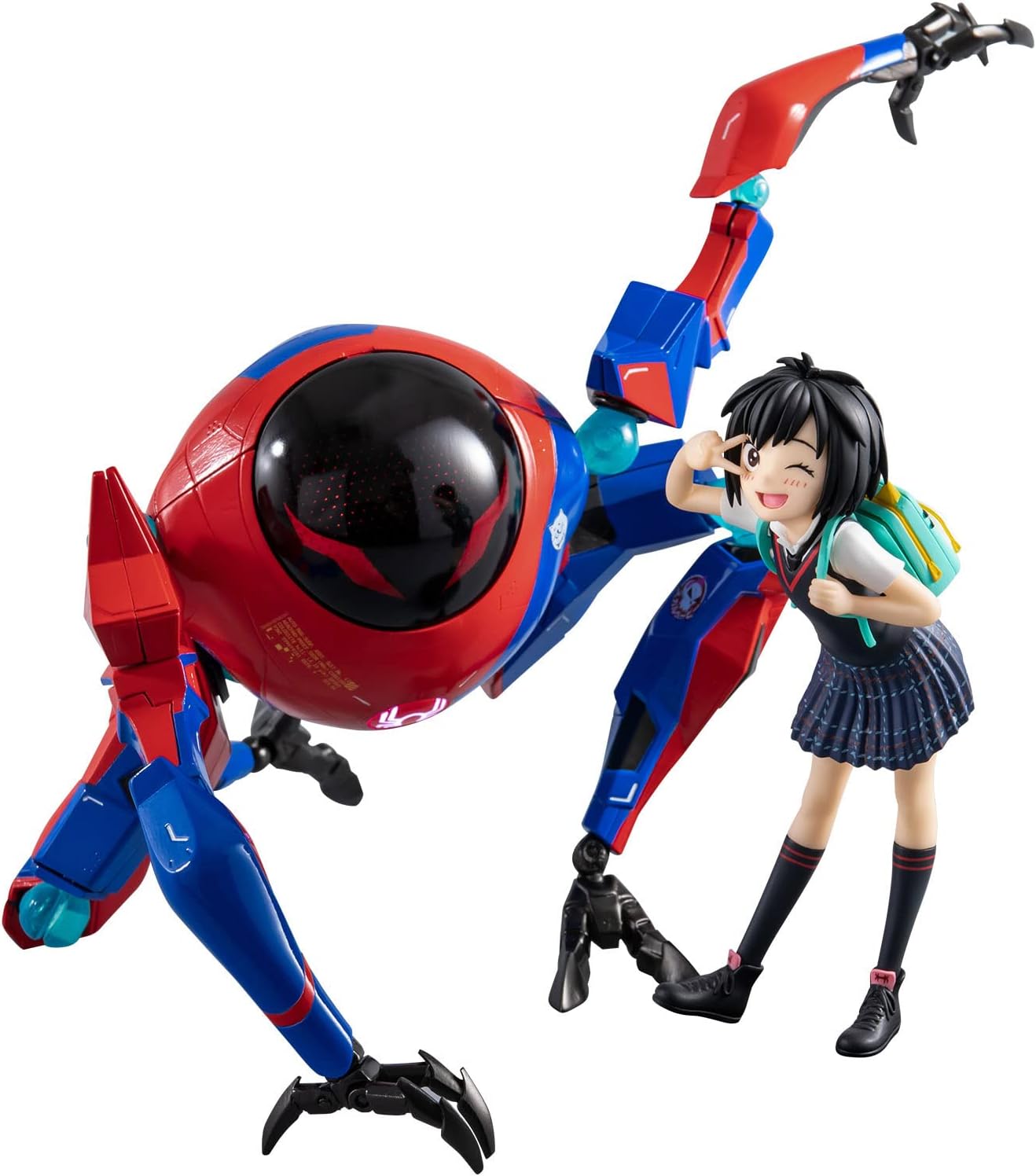 Spider-Man Spider-Verse SV Action Peni Parker SP//dr ABS PVC Action Figure Toy