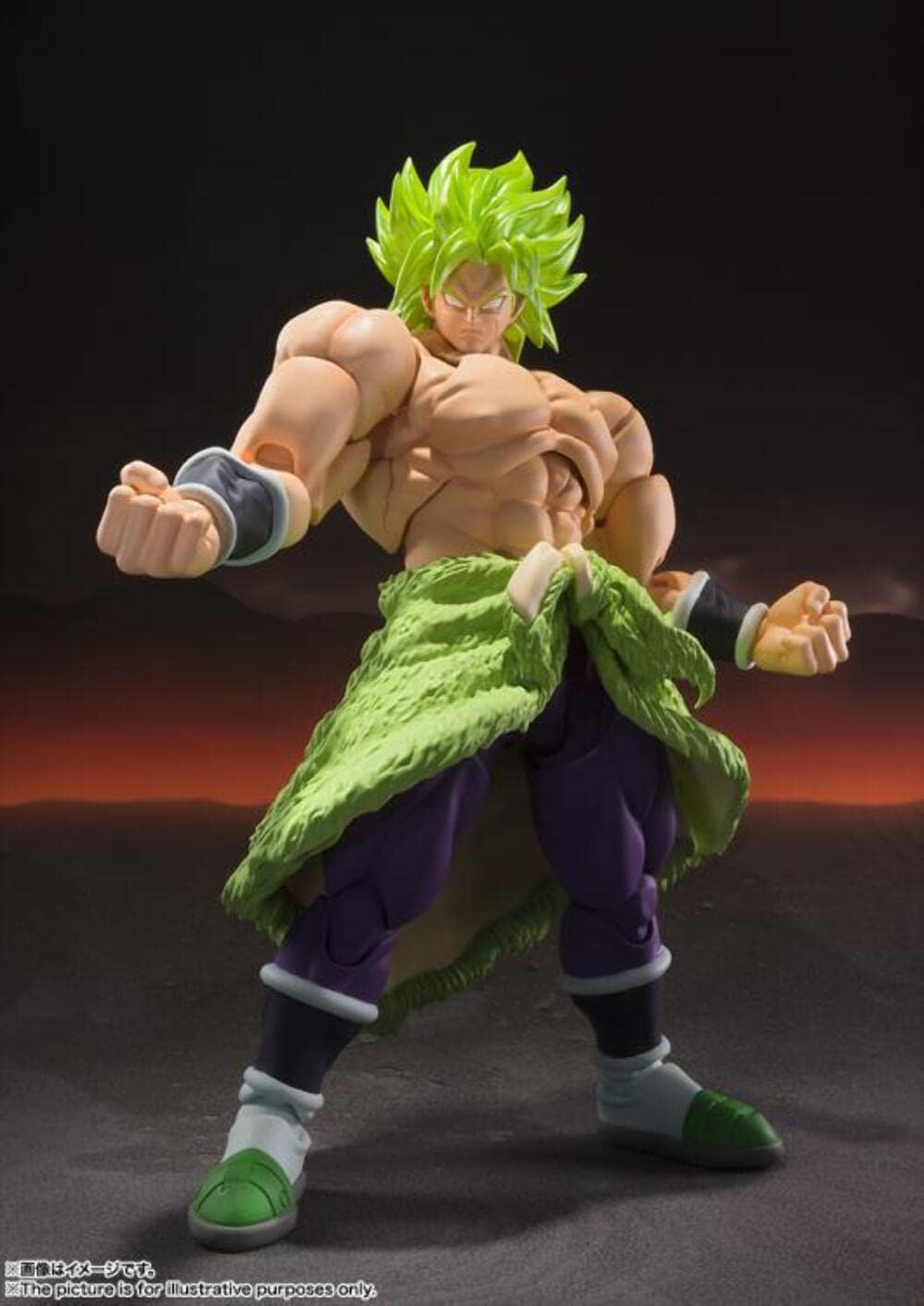 S.H.Figuarts Dragon Ball Super Saiyan Broly Full Power Figure Bandai Spirits