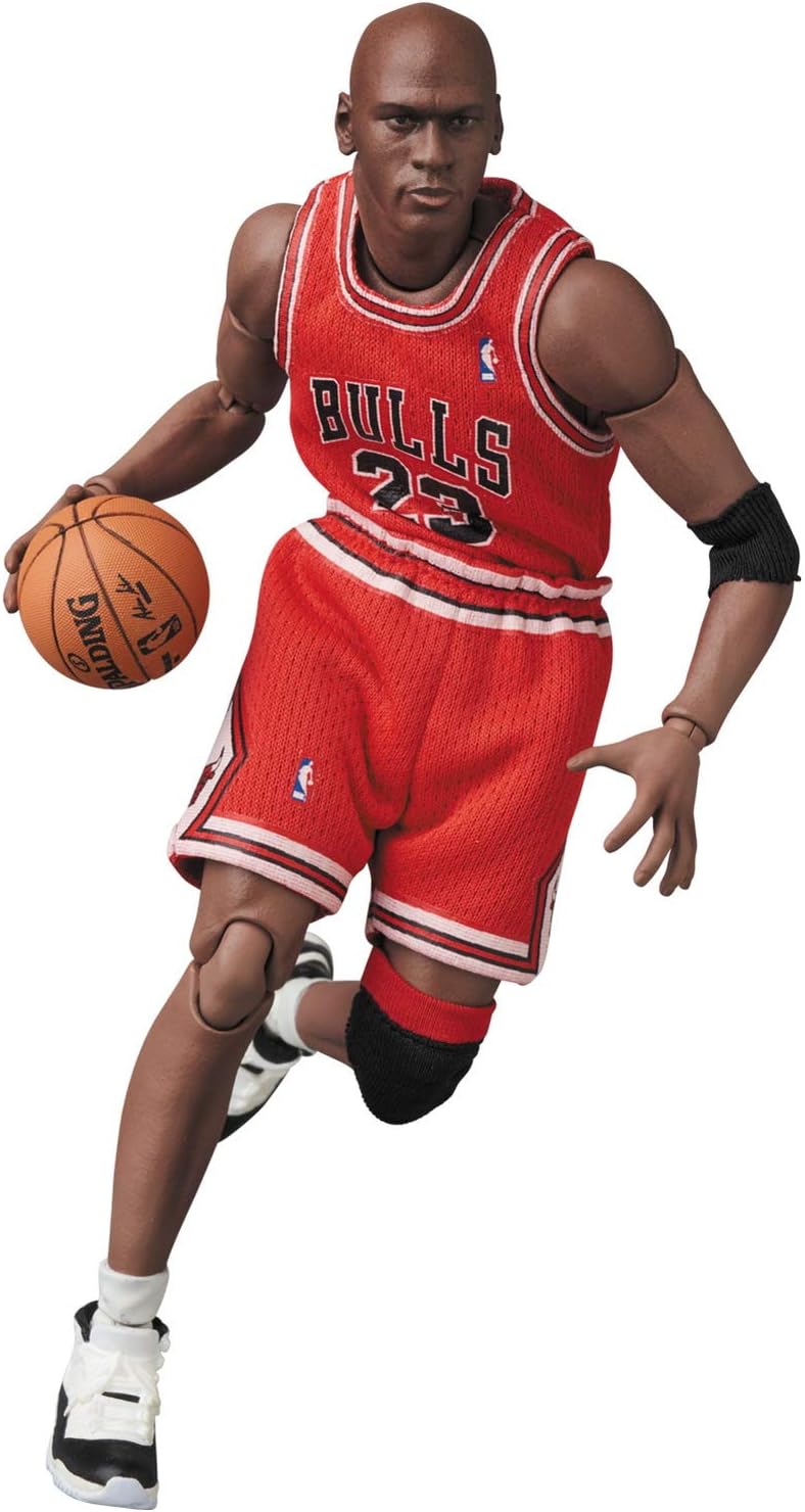MEDICOM TOY MAFEX No.100 Michael Jordan NBA Figure Chicago Bulls Re-release