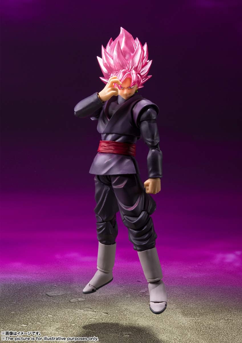 Dragon Ball Super Goku Black Super Saiyan Rose Action Figure S.H.Figuarts