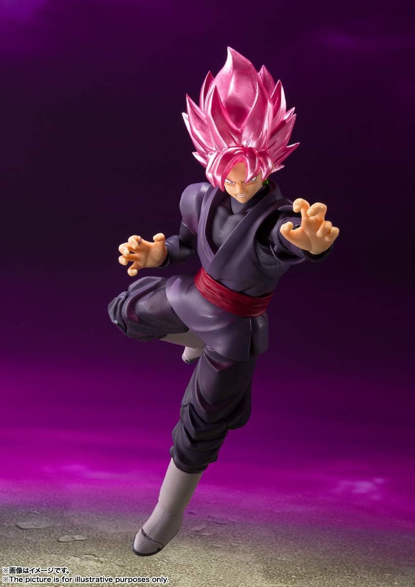 Dragon Ball Super Goku Black Super Saiyan Rose Action Figure S.H.Figuarts