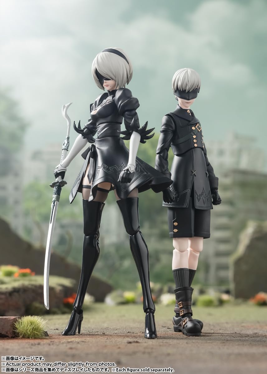S.H.Figuarts 2B Figure Anime NieR:Automata Ver1.1a BANDAI