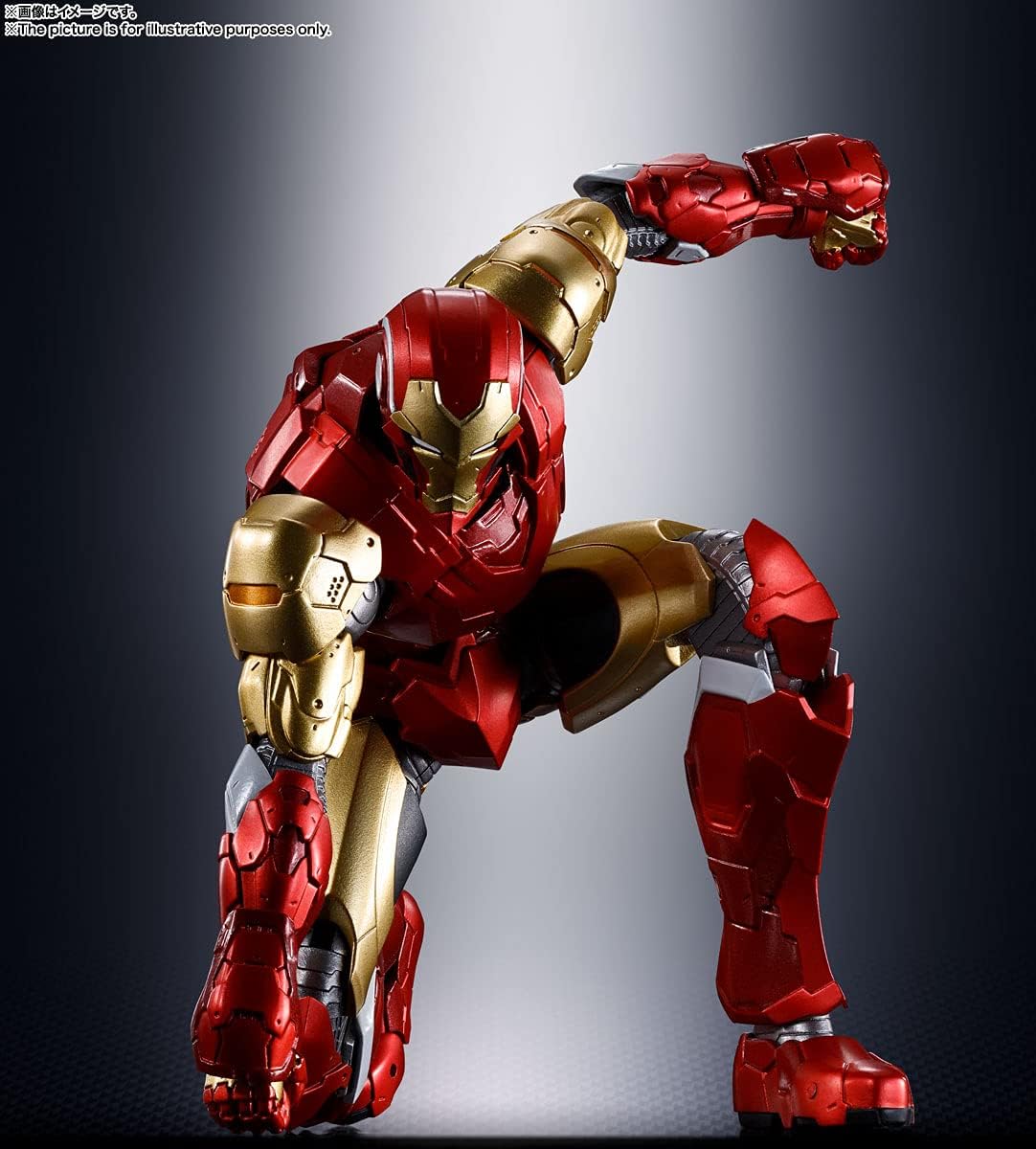 S.H.Figuarts Iron Man Tech on Avengers 155mm Action Figure Marvel Bandai Spirits