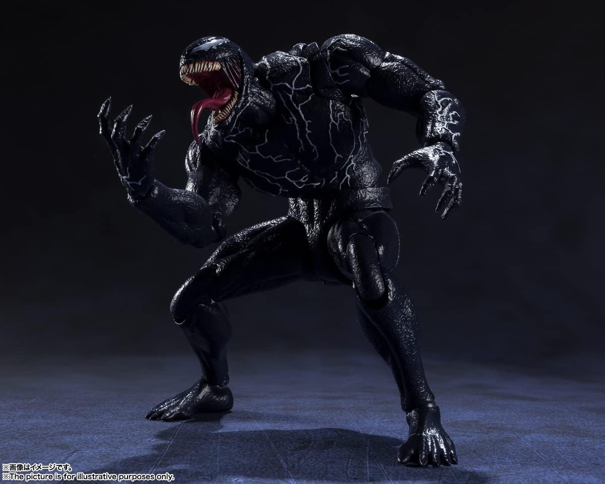 TAMASHII NATIONS S.H.Figuarts Venom Figure from Venom: Let There Be Carnage