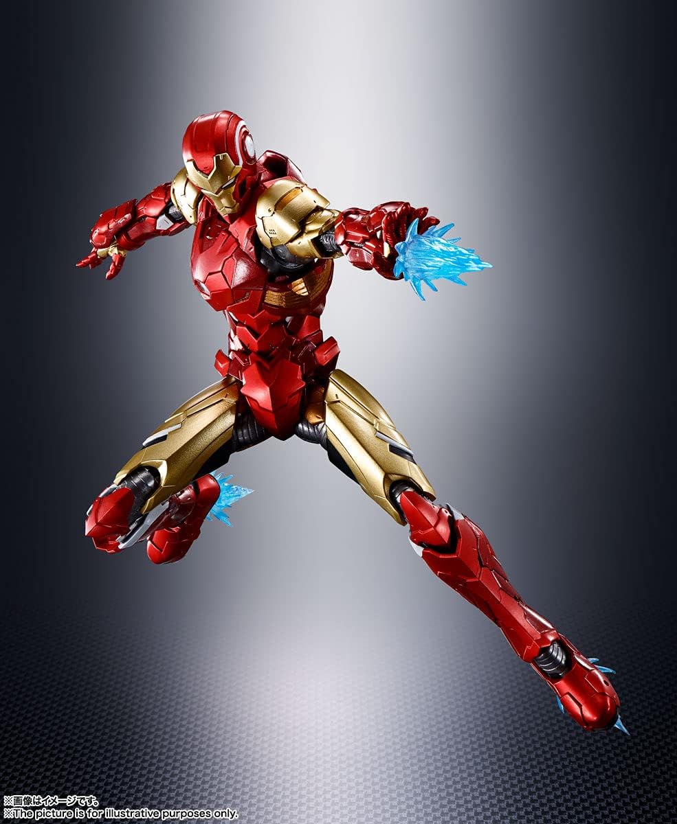 S.H.Figuarts Iron Man Tech on Avengers 155mm Action Figure Marvel Bandai Spirits