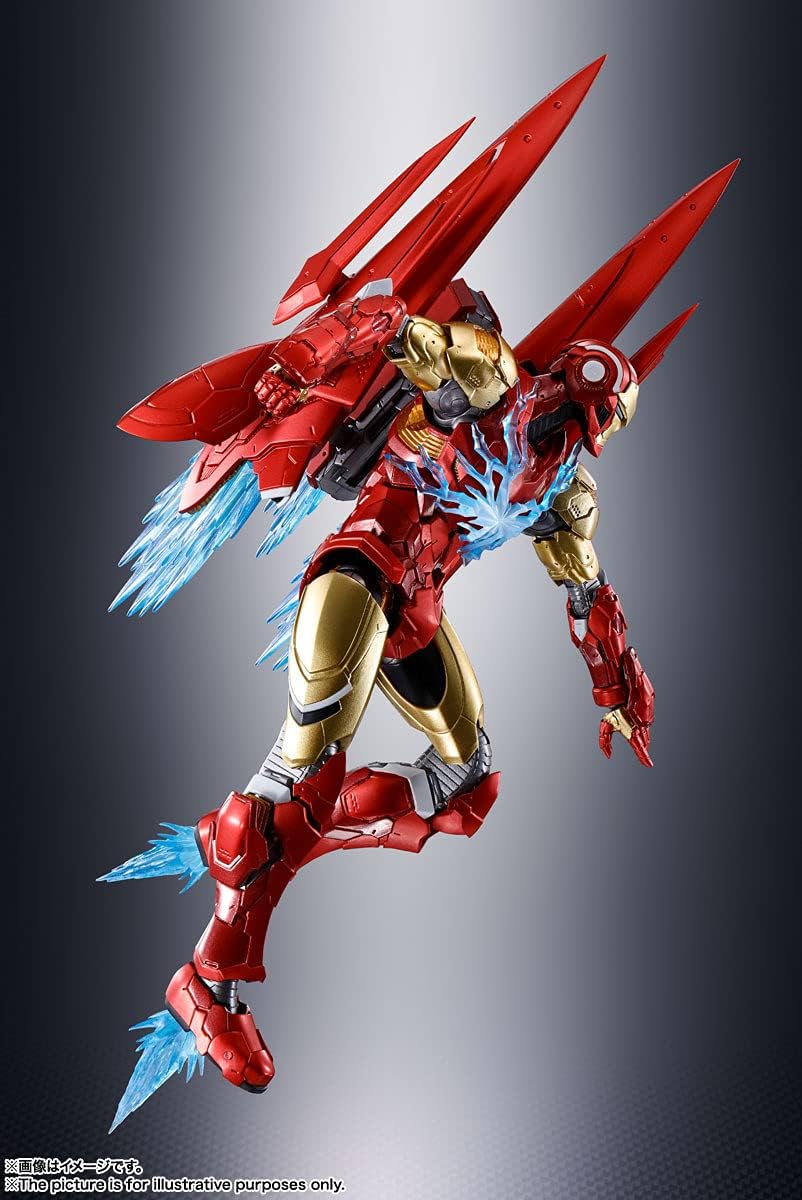 S.H.Figuarts Iron Man Tech on Avengers 155mm Action Figure Marvel Bandai Spirits