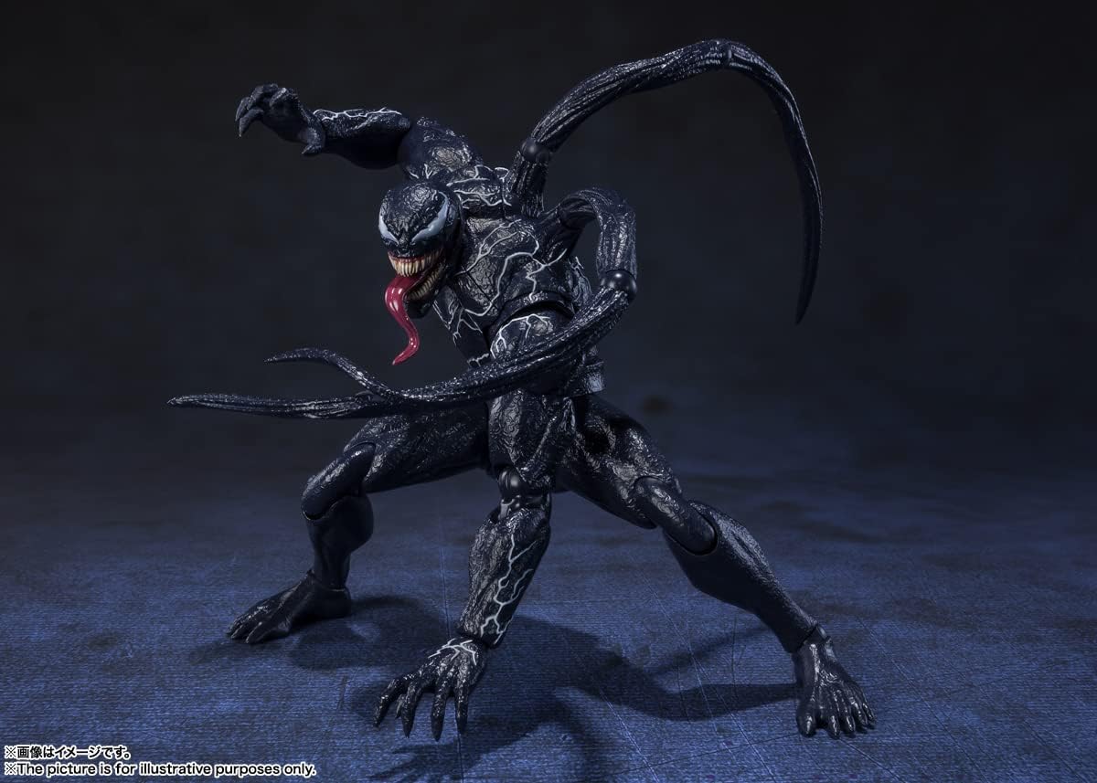 TAMASHII NATIONS S.H.Figuarts Venom Figure from Venom: Let There Be Carnage