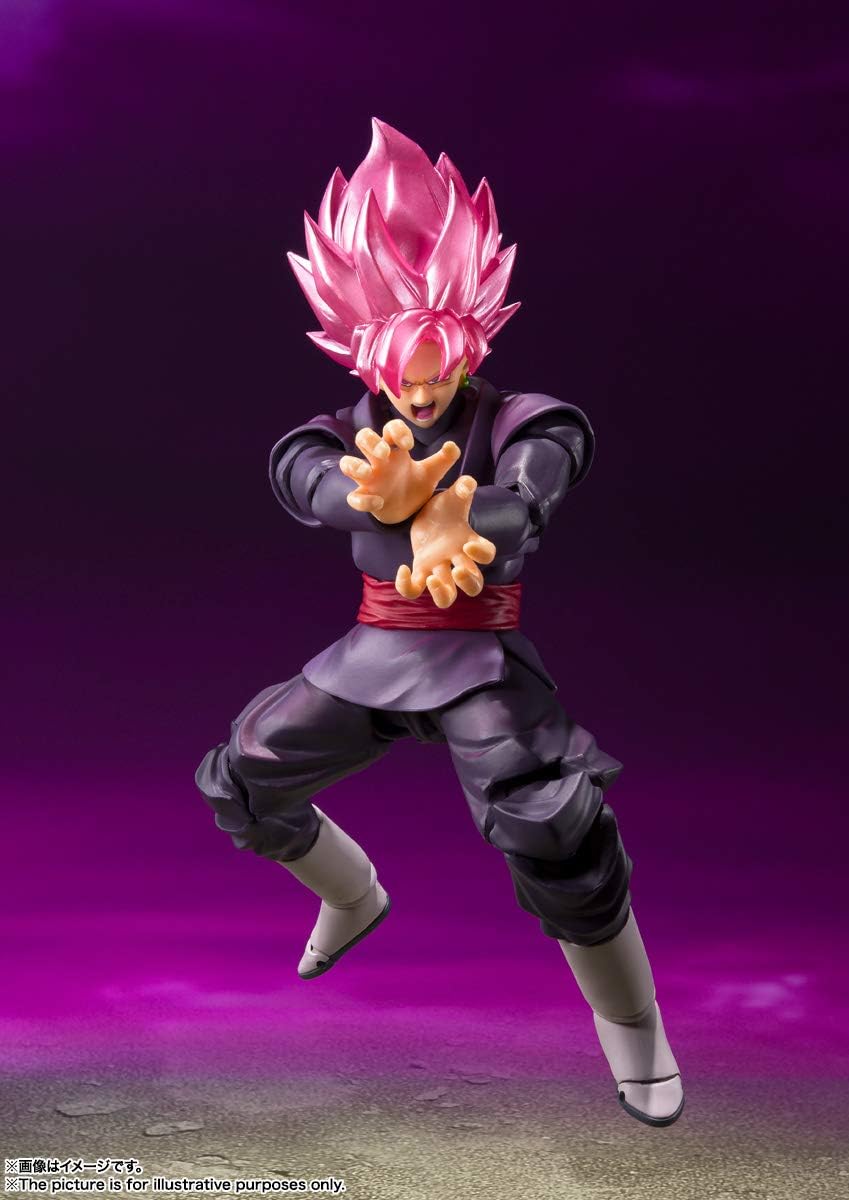 Dragon Ball Super Goku Black Super Saiyan Rose Action Figure S.H.Figuarts