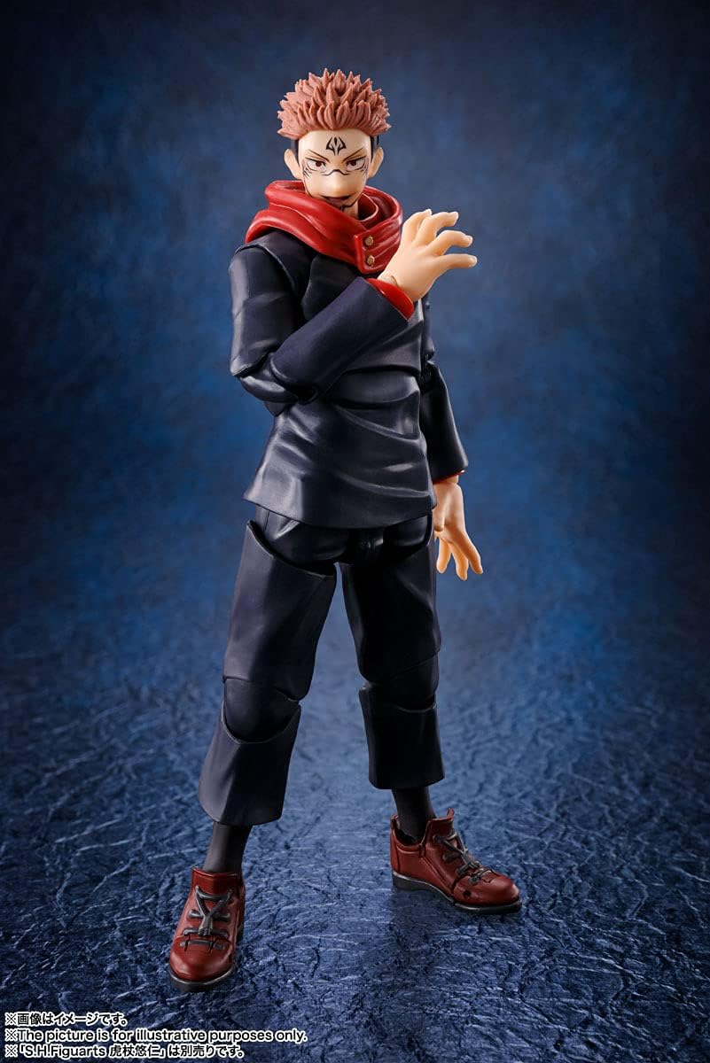 S.H.Figuarts Megumi Fushiguro Jujutsu Kaisen Action Figure TAMASHII NATIONS USED