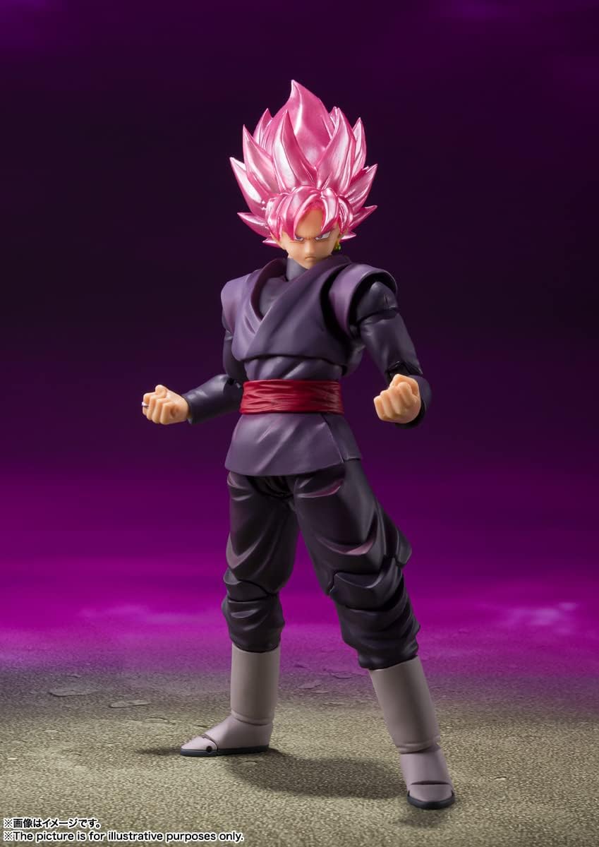 Dragon Ball Super Goku Black Super Saiyan Rose Action Figure S.H.Figuarts