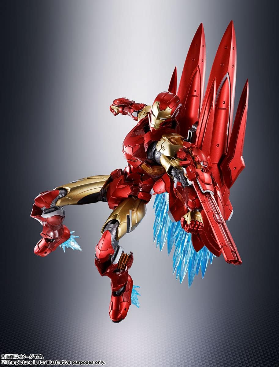S.H.Figuarts Iron Man Tech on Avengers 155mm Action Figure Marvel Bandai Spirits