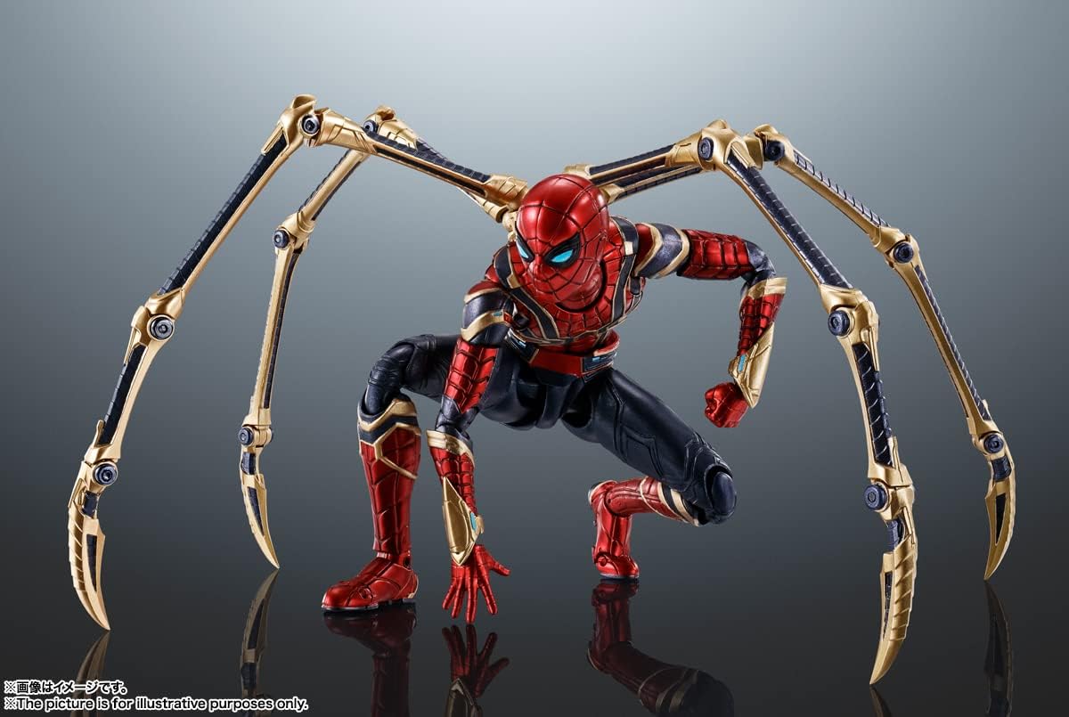 Bandai S.H.Figuarts Iron Spider Spider-Man No Way Home Reissue Figure from Japan