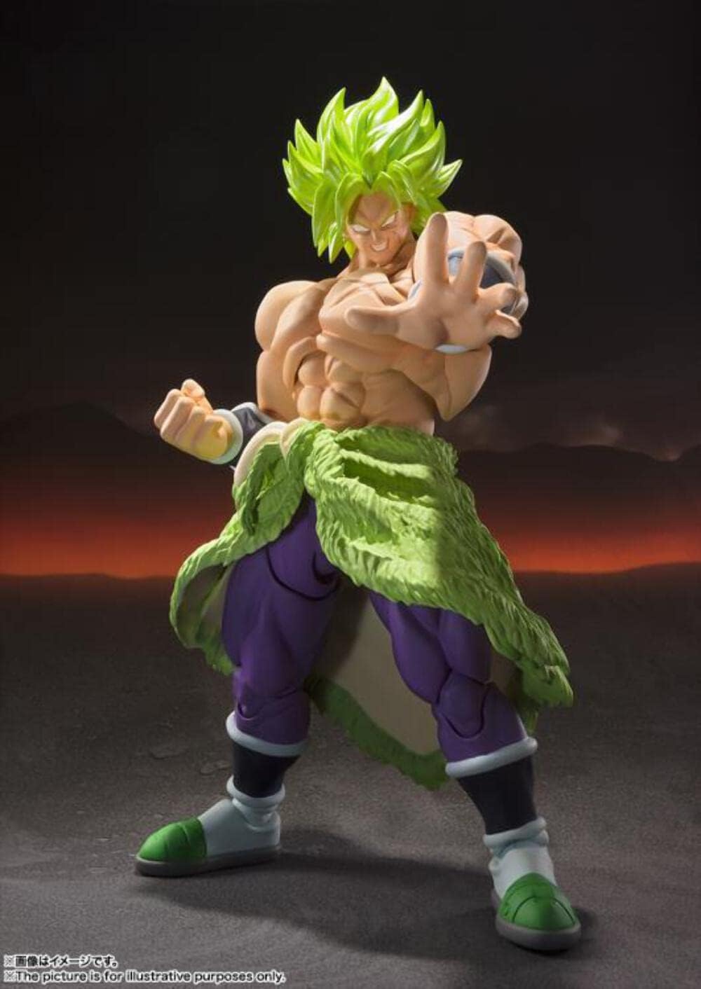 S.H.Figuarts Dragon Ball Super Saiyan Broly Full Power Figure Bandai Spirits
