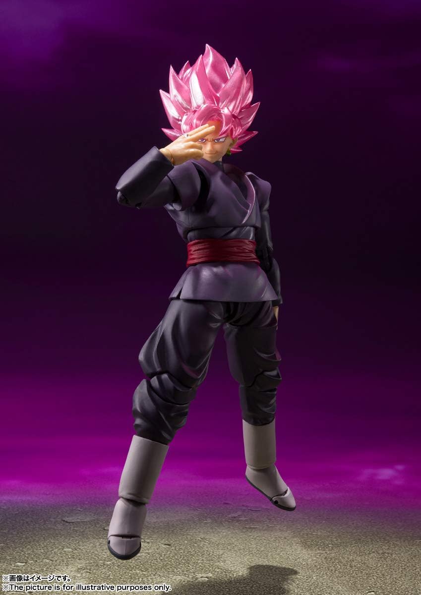 Dragon Ball Super Goku Black Super Saiyan Rose Action Figure S.H.Figuarts