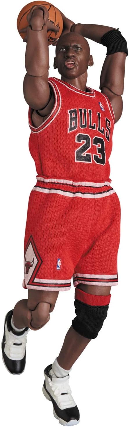 MEDICOM TOY MAFEX No.100 Michael Jordan NBA Figure Chicago Bulls Re-release