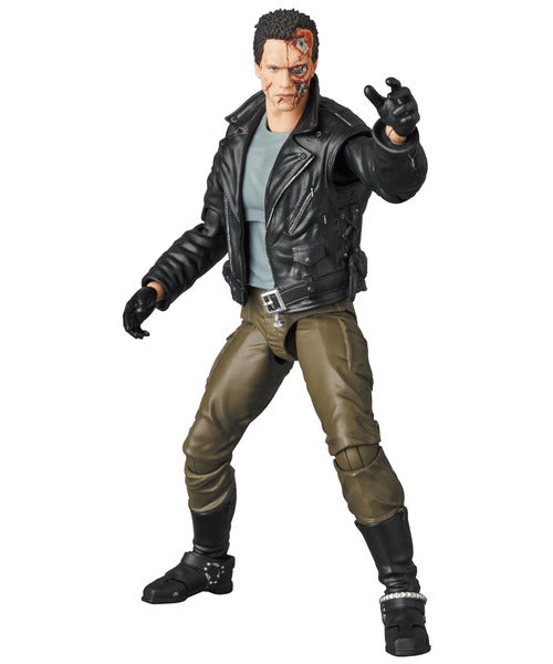Mafex No.199 T-800 T2 Ver Terminator 2 Judgment Day Action Figure Medicom Toy