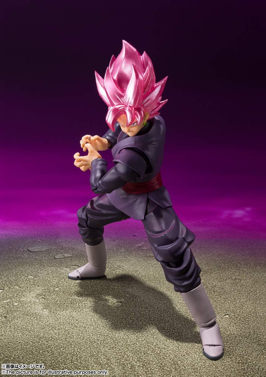 Dragon Ball Super Goku Black Super Saiyan Rose Action Figure S.H.Figuarts