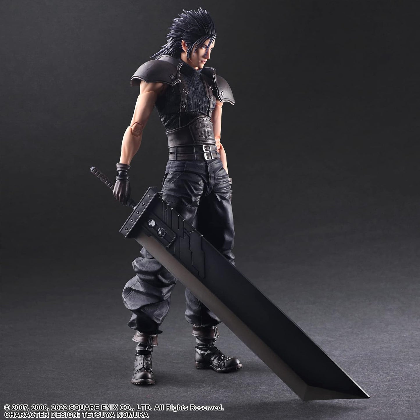 CrisisCore Final FantasyVII Reunion PLAYARTS Zack Fair Soldier 1st Action Figure
