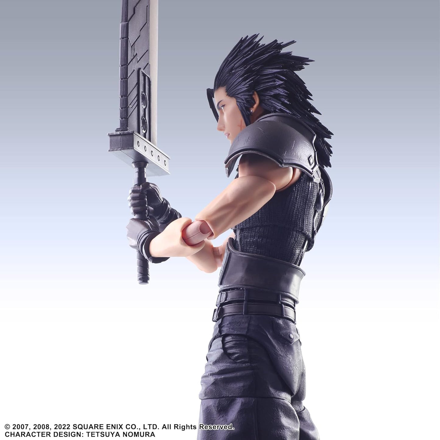 CrisisCore Final FantasyVII Reunion PLAYARTS Zack Fair Soldier 1st Action Figure