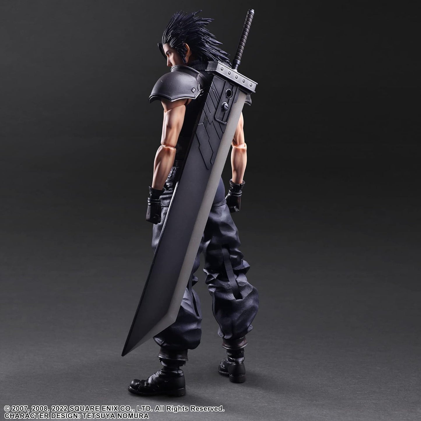 CrisisCore Final FantasyVII Reunion PLAYARTS Zack Fair Soldier 1st Action Figure