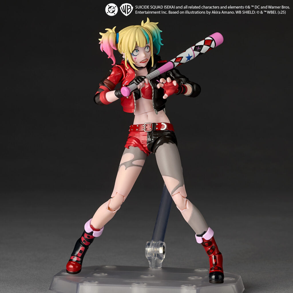 Revoltech Amazing Yamaguchi Harley Quinn Isekai Suicide Squad Ver. Action Figure Japan Pre-order (Release: Dec 2025)
