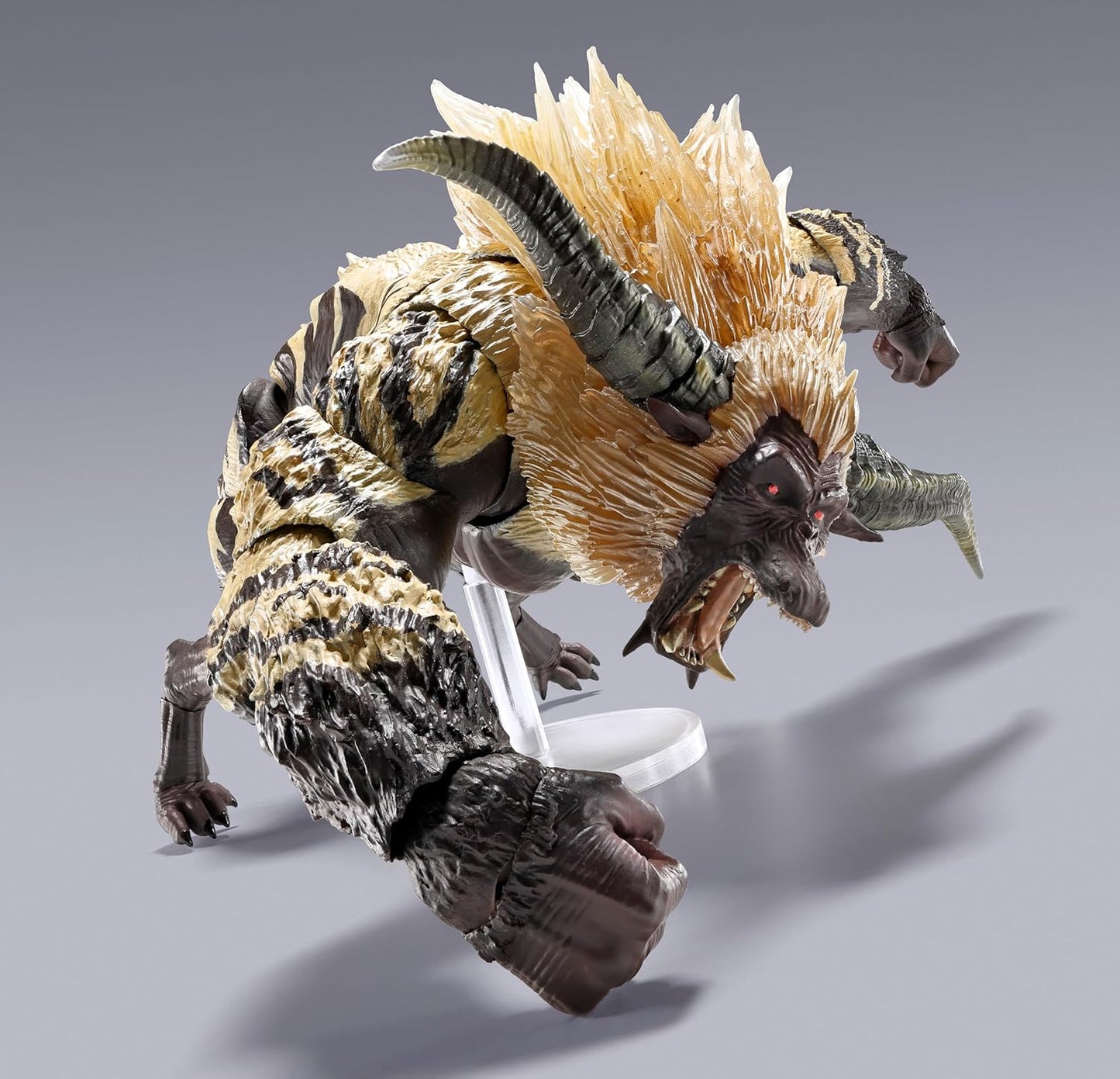 TAMASHII NATIONS S.H.MonsterArts Furious Rajang (Monster Hunter) Approx. 200mm