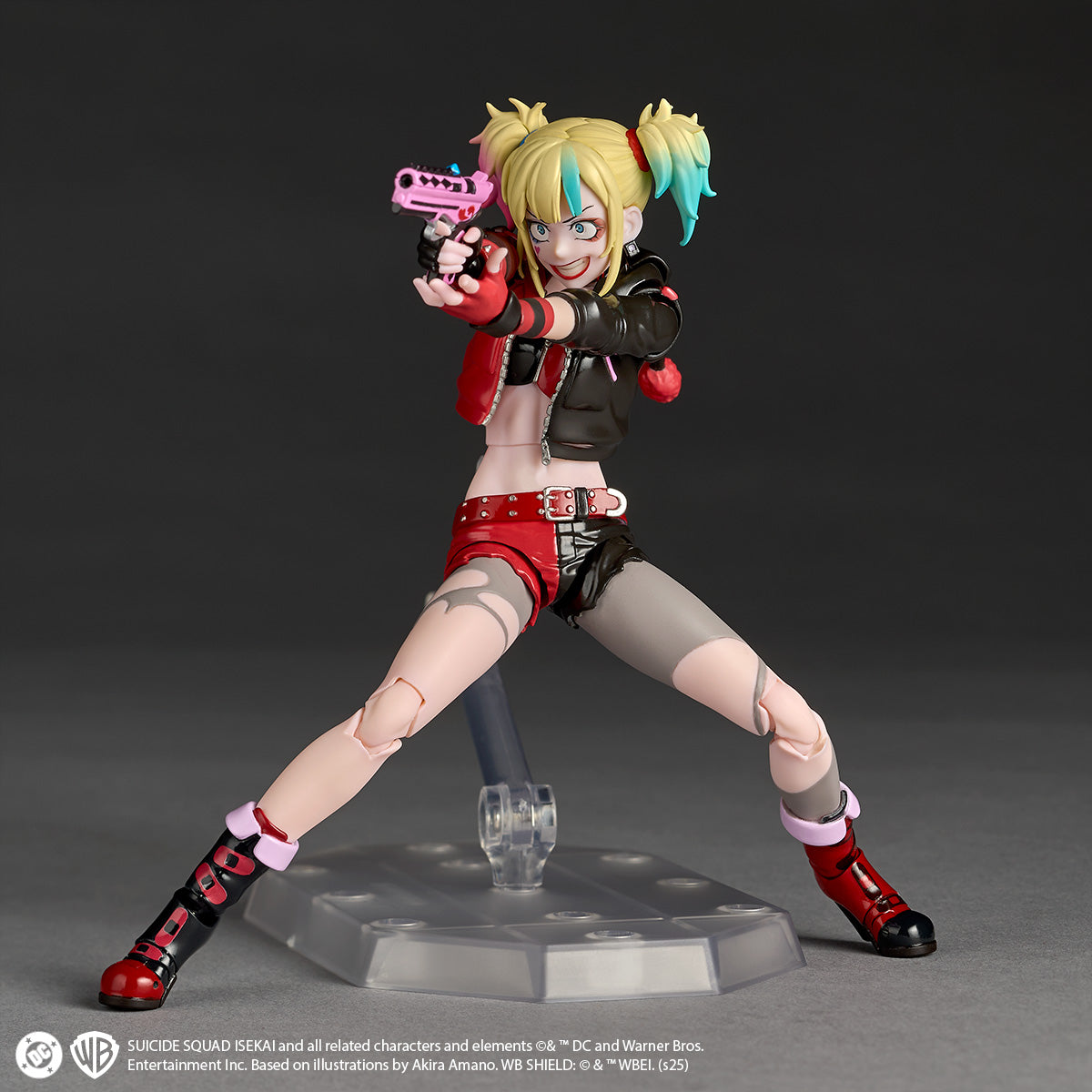 Revoltech Amazing Yamaguchi Harley Quinn Isekai Suicide Squad Ver. Action Figure Japan Pre-order (Release: Dec 2025)