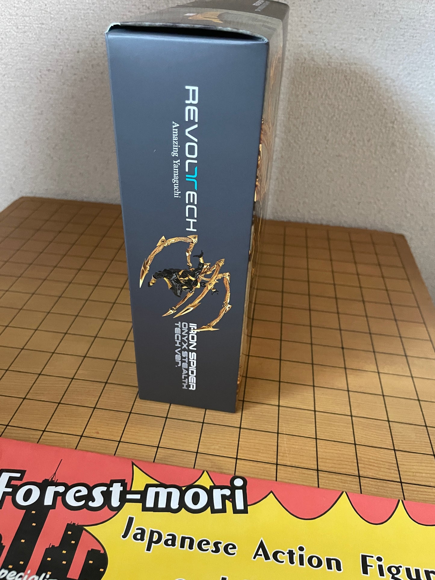 PSL May 2024 Kaiyodo Revoltech Amazing Yamaguchi Iron Spider Black Limited Japan 2024.5
