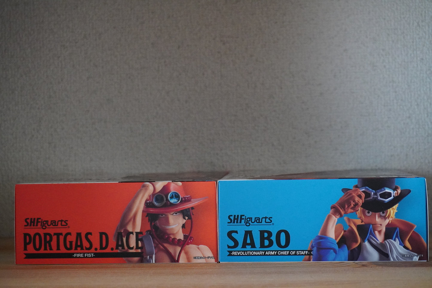 S.H.Figuarts Portgas D. Ace Fire Fist & Sabo Revolutionary Army Commander Figure