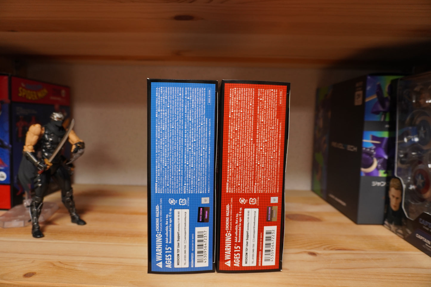 MAFEX IRON MAN Stealth Ver. No.231 & DAREDEVIL Comic Ver. No.223 Action Figure