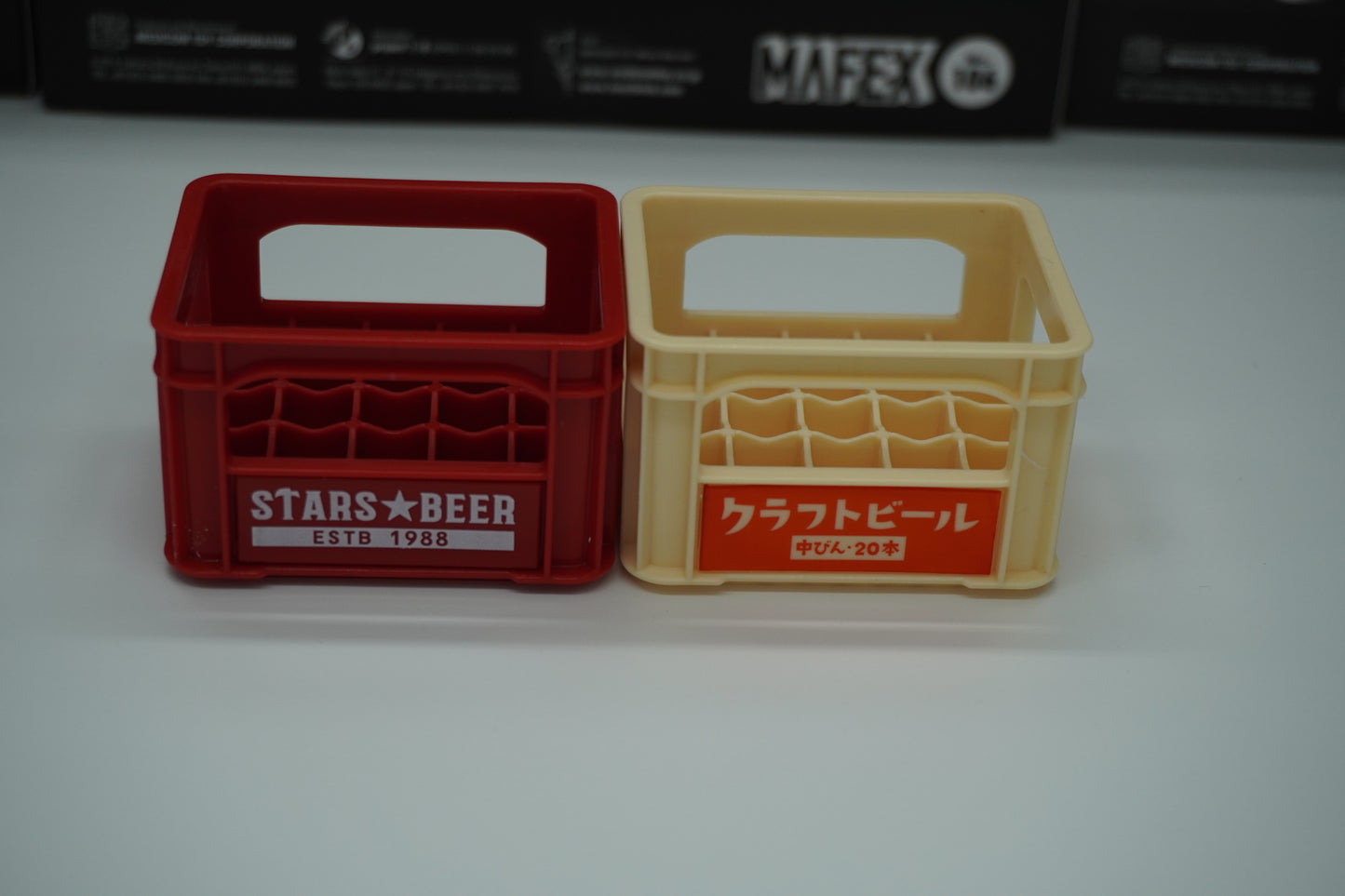 Miniature Beer Crates Concrete Pipe & Toilet Set 5-Piece Figure Set Made in JPN