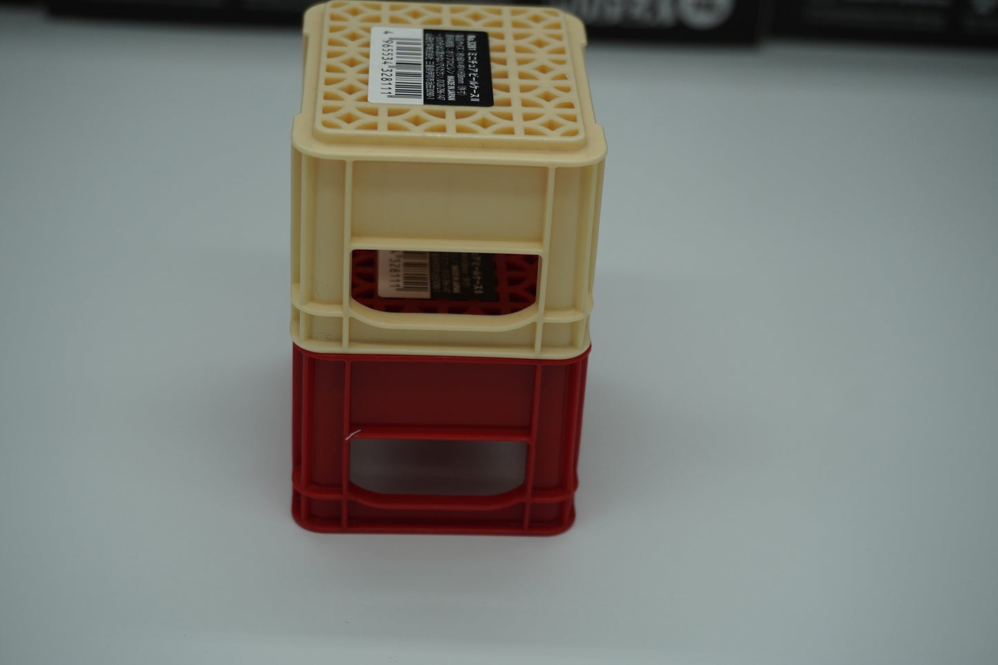 Miniature Beer Crates Concrete Pipe & Toilet Set 5-Piece Figure Set Made in JPN