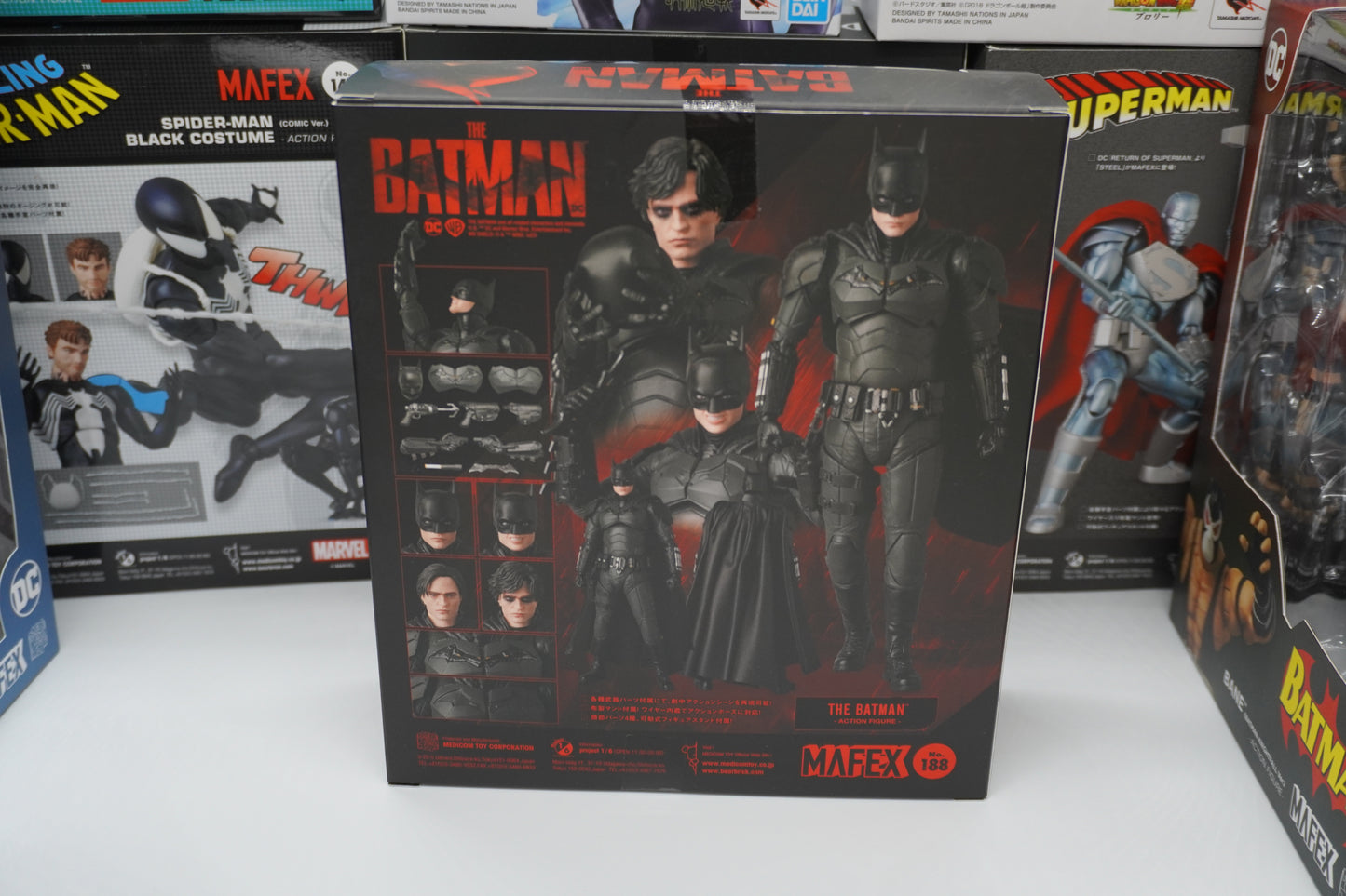 MAFEX No.188 The Batman Action Figure by MEDICOM TOY PERFECT-STUDIO (Japan)