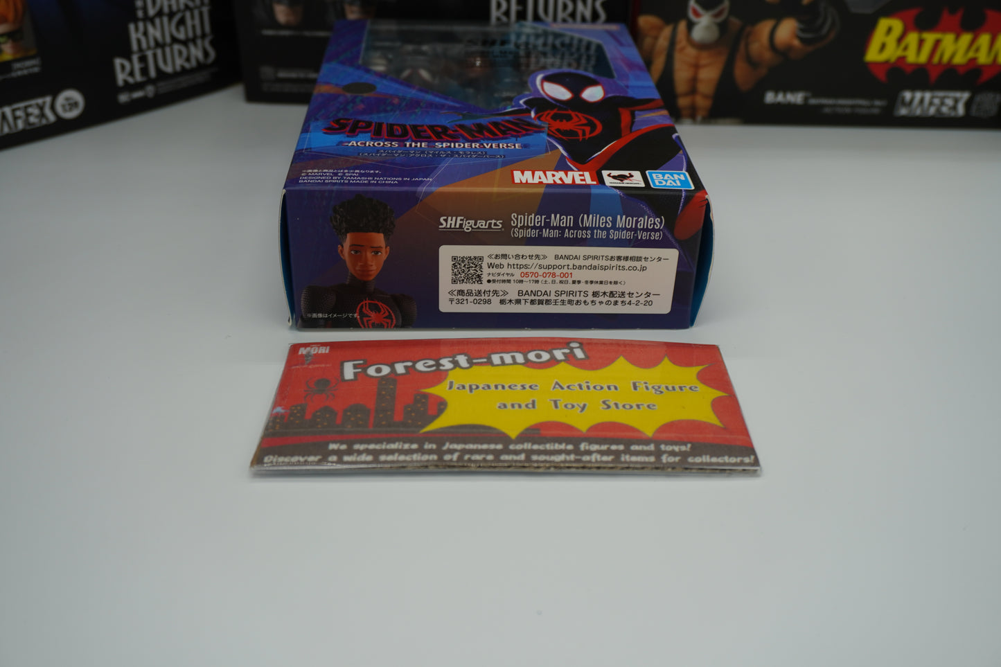 S.H. Figuarts Miles Morales Spider-Man Across Spider-Verse Figure Bandai Reissue