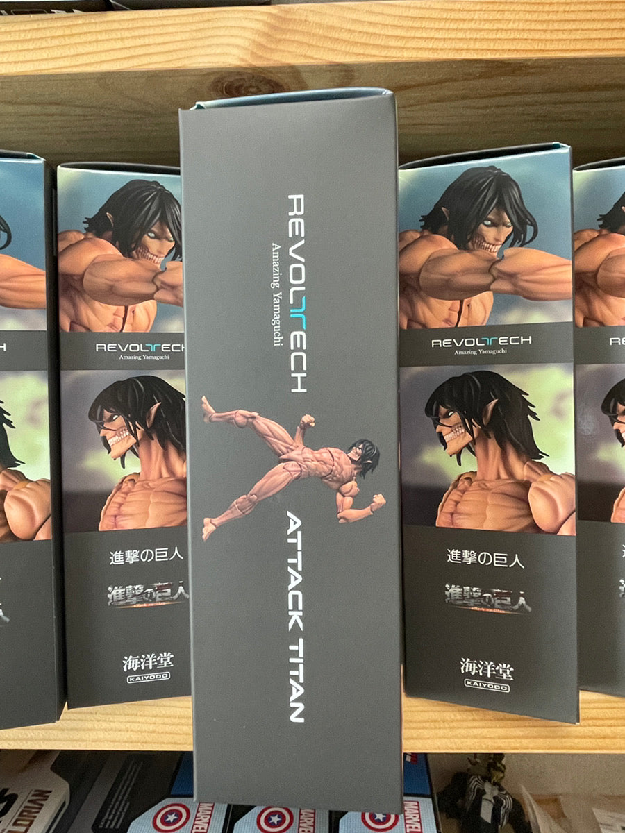Revoltech Amazing Yamaguchi Attack on Titan Figure (2025 Reissue) Oregon Warehouse Stock