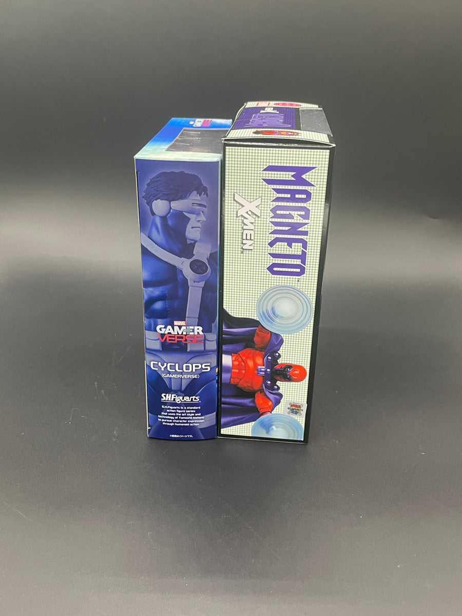 MAFEX No.179 Magneto Original Comic Ver & SHF Marvel Cyclops Gamerverse JAPAN