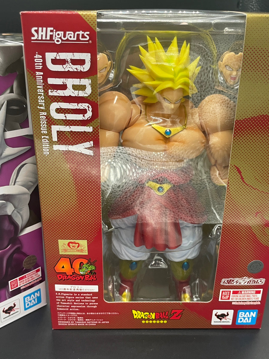 S.H.Figuarts Broly & Cooler Final Form 40th Figure Anniversary Reissue Set JAPAN