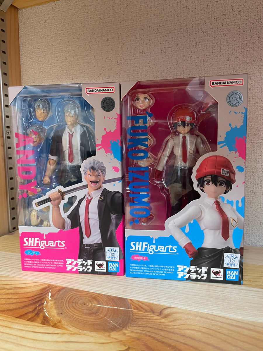 Undead Unluck Andy Fuuko Izumo Figurine & WCF Figure Set Undead Unluck Andy Fuuko Izumo Figurine & WCF Figure Set