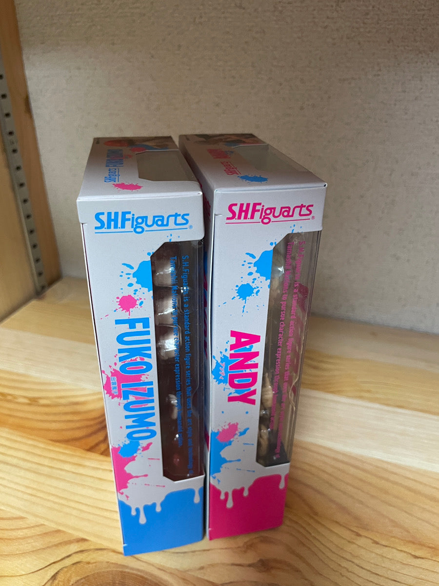S.H.Figuarts Undead Unluck Fuko Izumo & Andy Figure Set Tamashii Nations Bandai