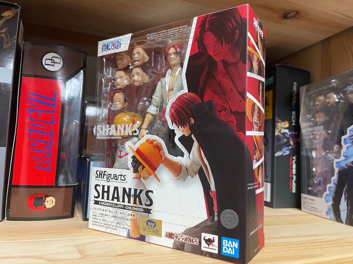 S.H.Figuarts Shanks & Monkey D. Luffy (Childhood Ver.) Action Figure