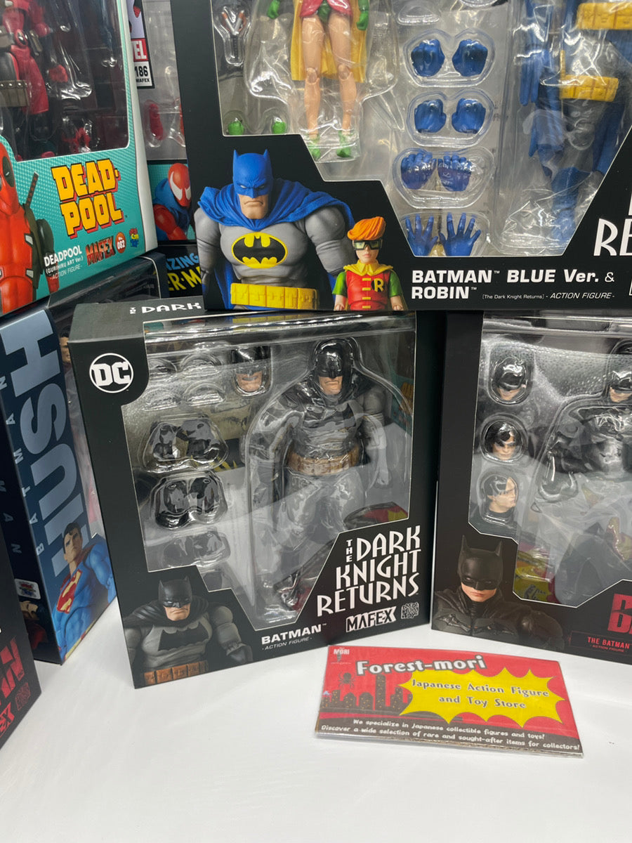 MAFEX No.106, 139 & 188 Batman Set by MEDICOM TOY Returns Blue Ver. & THE BATMAN