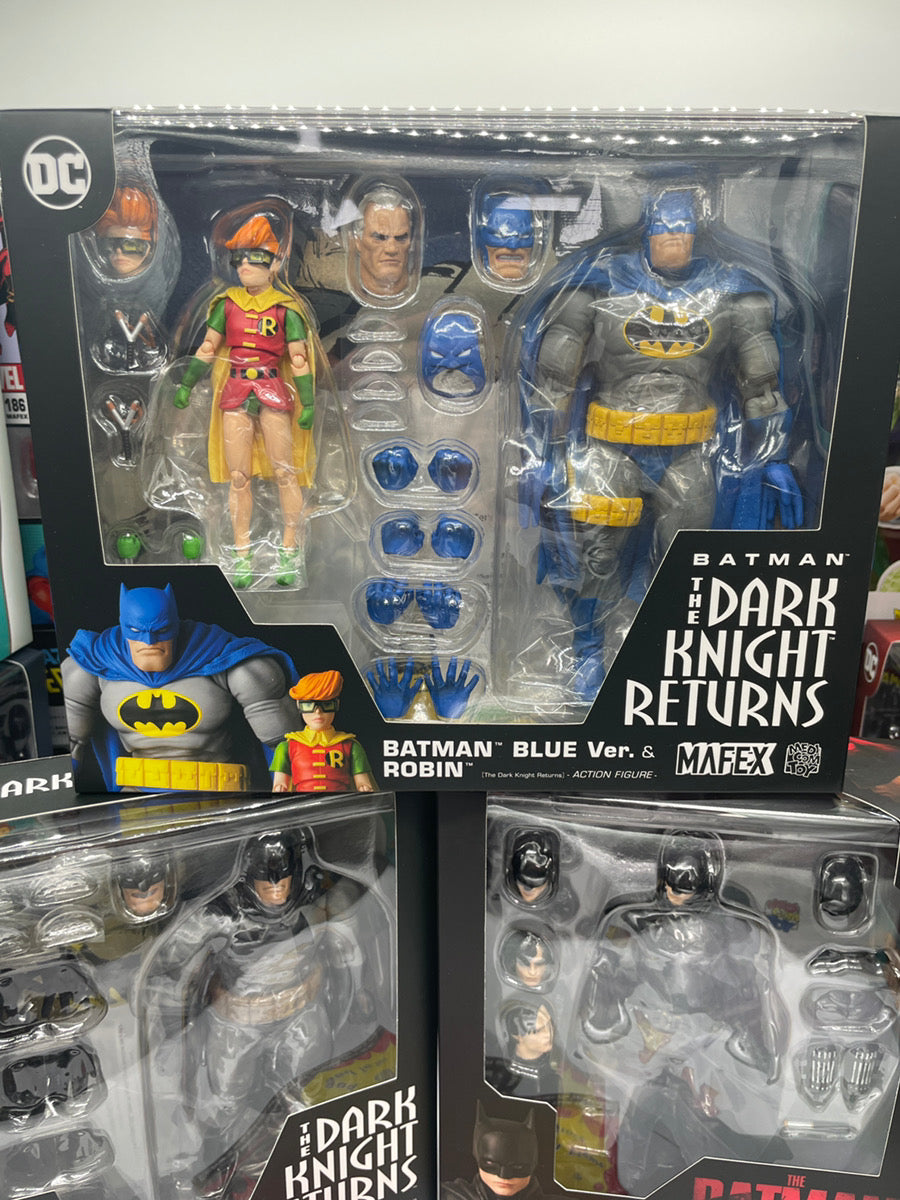 MAFEX No.106, 139 & 188 Batman Set by MEDICOM TOY Returns Blue Ver. & THE BATMAN