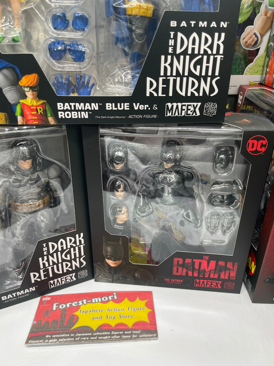 MAFEX No.106, 139 & 188 Batman Set by MEDICOM TOY Returns Blue Ver. & THE BATMAN