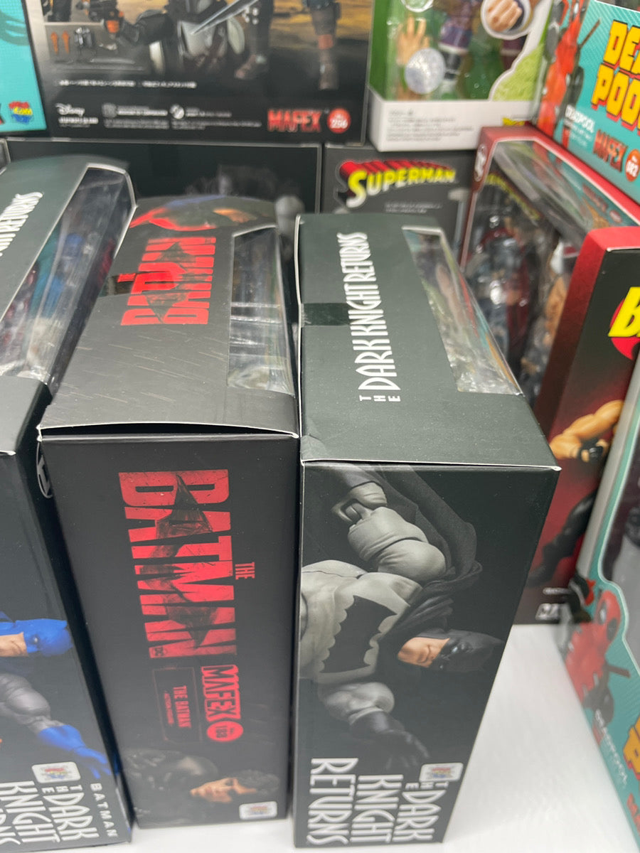 MAFEX No.106, 139 & 188 Batman Set by MEDICOM TOY Returns Blue Ver. & THE BATMAN